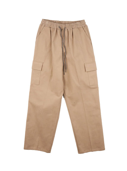 mens-straight-leg-cargo-pants-id427 / Beige