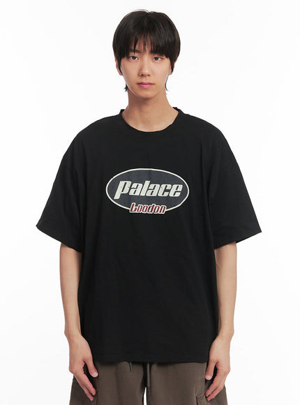 mens-urban-graphic-oversize-t-shirt-ia510 / Black