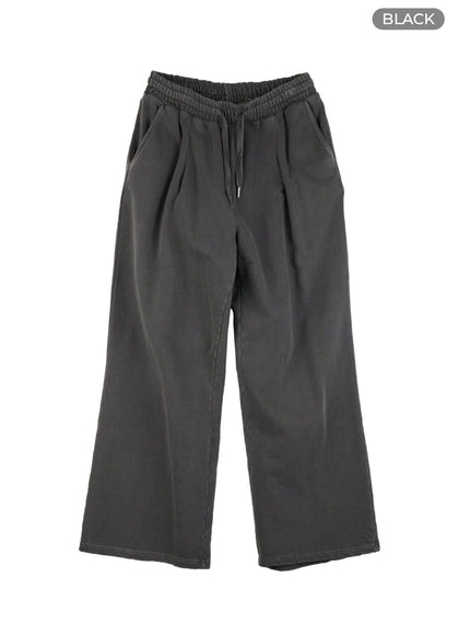 mens-cozy-sweatpants-ig409 / Black