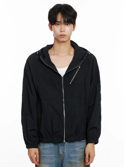 mens-lightweight-windbreaker-io516 / Black