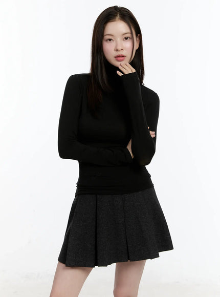 soft-turtleneck-tee-id511 / Black