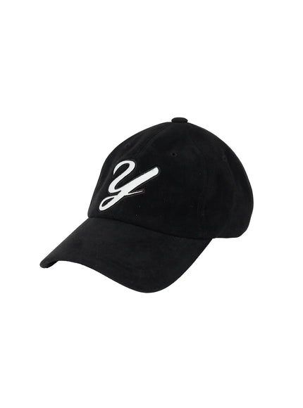suede-y-baseball-cap-ij502 / Black