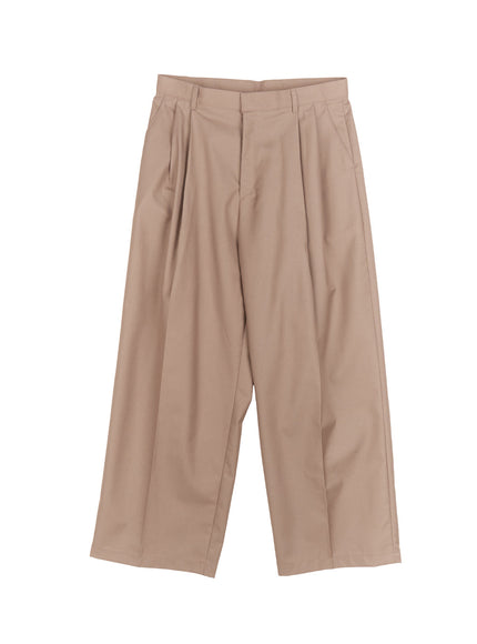 Men's Balloon-Fit Pintuck Trousers IM512