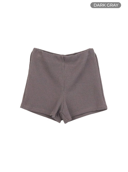 solid-flex-slim-shorts-io430 / Dark gray