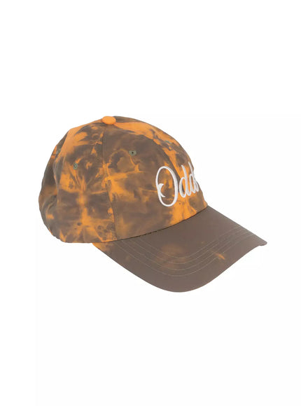 tie-dye-embroidered-baseball-cap-ic503 / Dark green