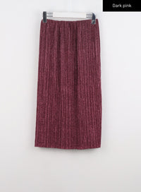 slim-midi-pencil-skirt-io320 / Dark pink