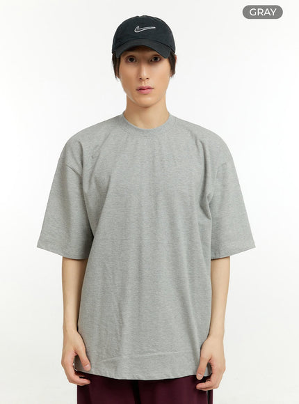 mens-oversized-t-shirt-il418 / Gray