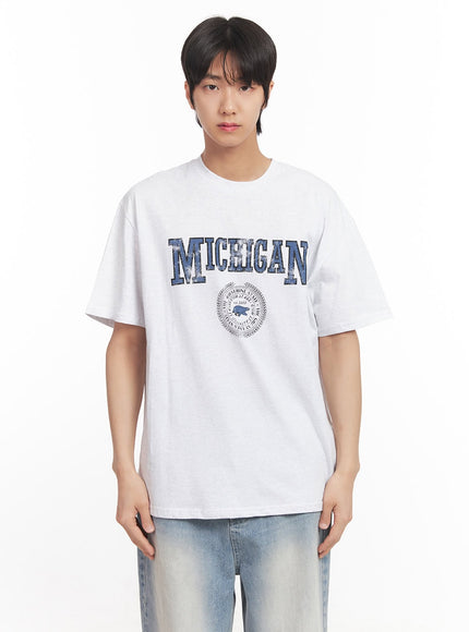mens-graphic-t-shirt-ia510 / Light gray