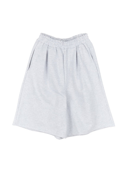 Men's Comfy Wide-Fit Sweatshorts IA511