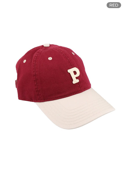 mens-baseball-cap-iu405 / Red