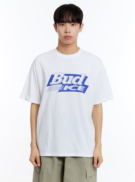 men-s-bud-ice-graphic-t-shirt-iy530 / White