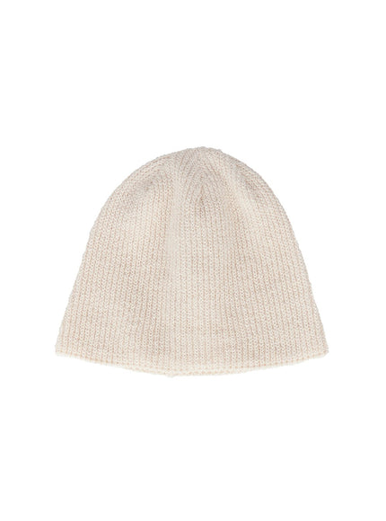 essential-cotton-beanie-iy516 / White