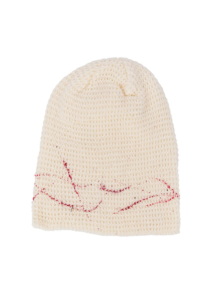 mens-cotton-beanie-il511 / Light beige