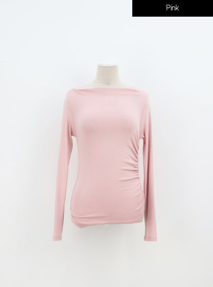 Off-Shoulder Knit Top IA324