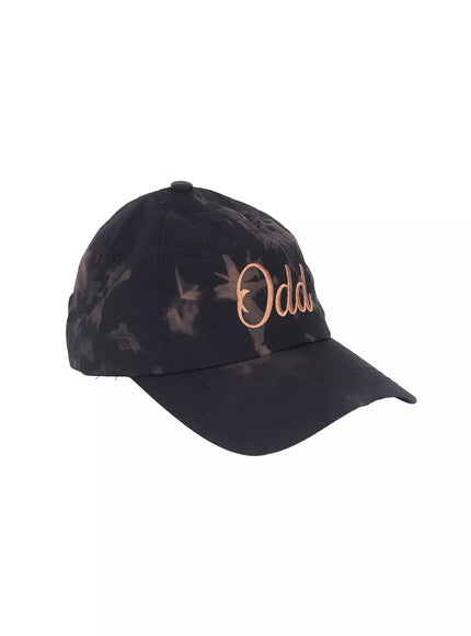 tie-dye-embroidered-baseball-cap-ic503 / Black