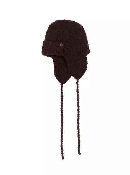 warm-sherpa-aviator-hat-in514 / Black