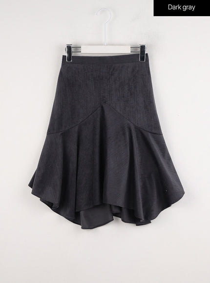 flare-midi-skirt-id306 / Dark gray