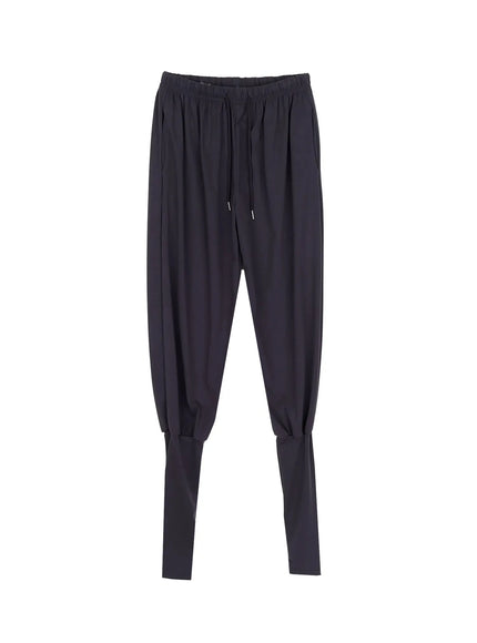 cotton-leg-warmer-sweat-shorts-iy515 / Dark gray
