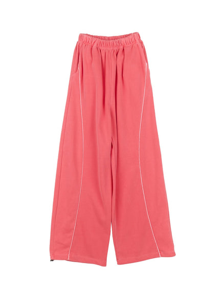 Men's Washed Wide-Fit Sweatpants IA504