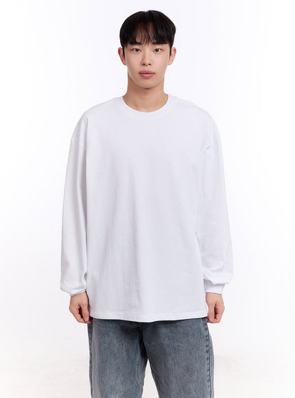 mens-essential-long-sleeve-tee-im512 / White