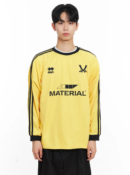 mens-graphic-long-sleeve-tee / Yellow