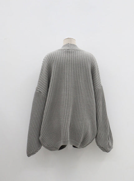 Oversized Knit Cardigan IM309