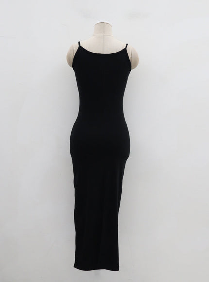 Thin Strap Maxi Dress IJ330