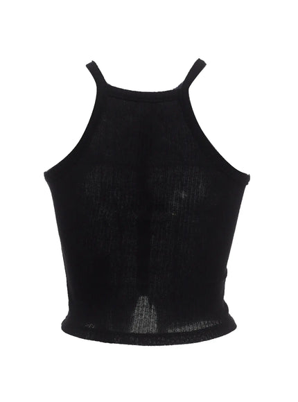ribbed-halter-cut-out-tank-ic503