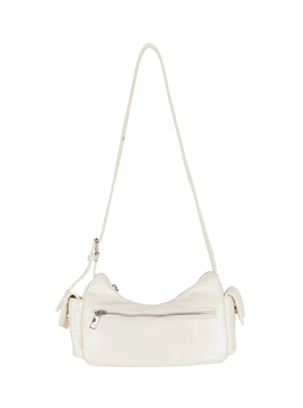 trendy-pocket-shoulder-bag-iy516 / Light beige