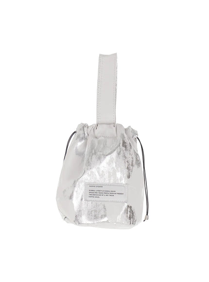 nightmare-scrunch-mini-bag-iu503 / silver