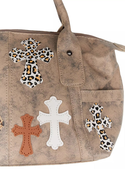Cross Patch Shoulder Bag IM504