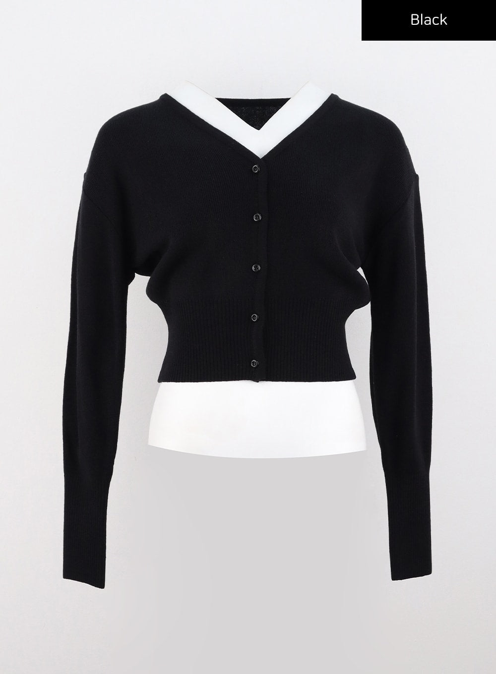 v-neck-cardigan-is312