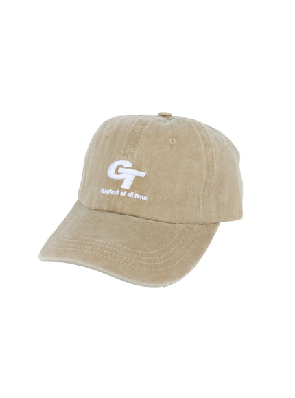mens-vintage-wash-baseball-cap-il529 / Beige