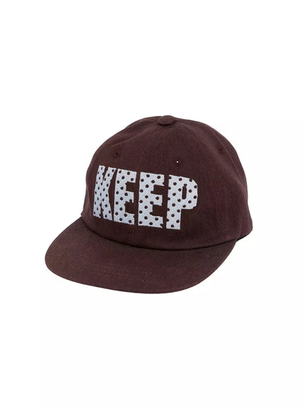trendy-lettered-camp-cap-in514 / Brown