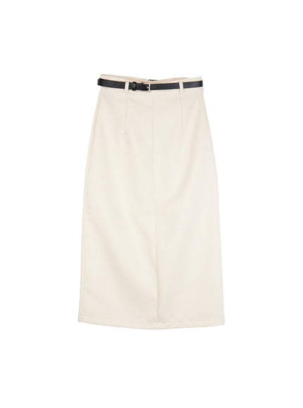 Straight Midi Skirt IF505