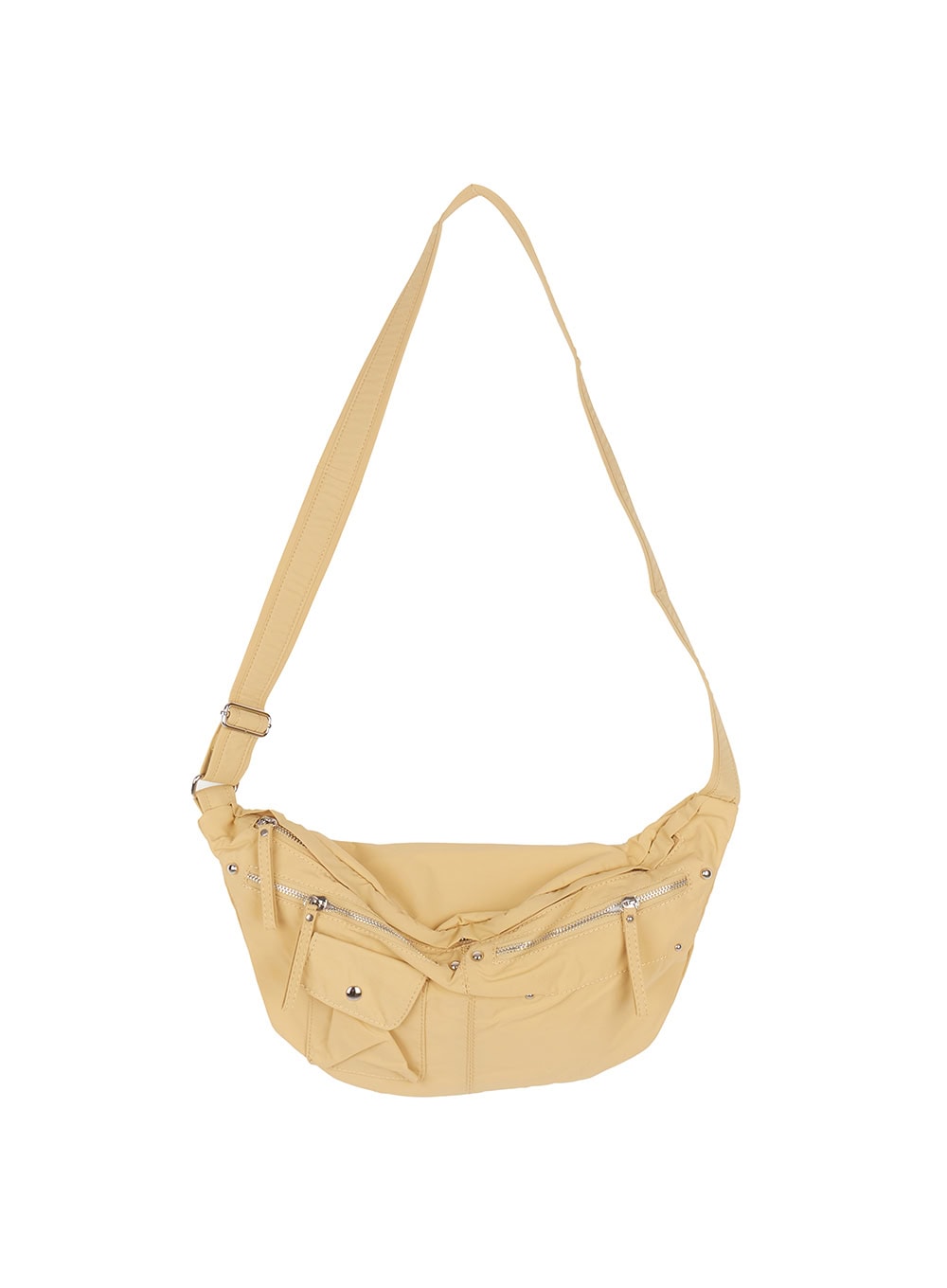casual-buckle-crossbody-bag-iy502 / Yellow