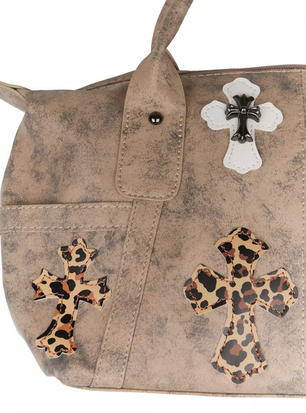 Cross Patch Shoulder Bag IM504