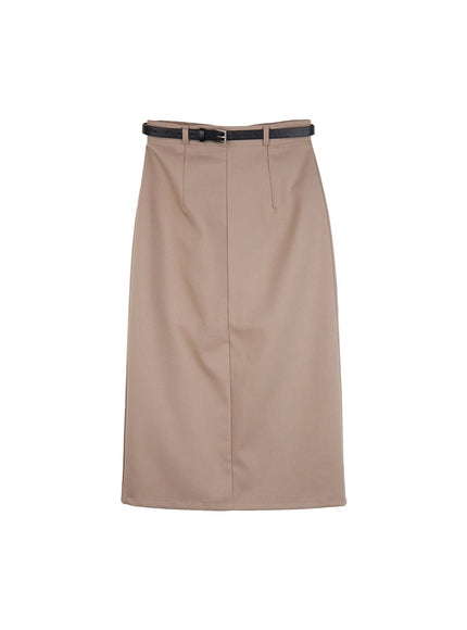 Straight Midi Skirt IF505