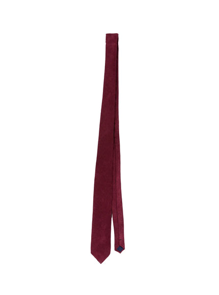mens-classic-solid-tie-ig501 / Dark red