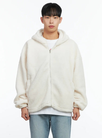 mens-two-way-fleece-hoodie-jacket-in518