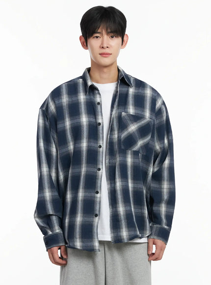 mens-plaid-button-up-shirt-if517