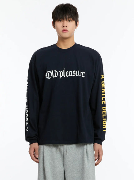 Men's Graphic Long Sleeve Tee IM502