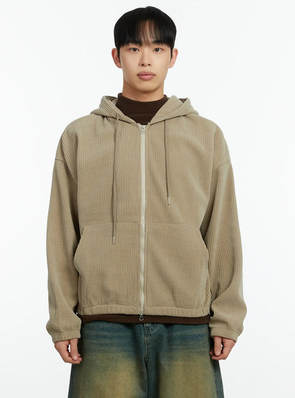 mens-corduroy-two-way-zip-up-hoodie-if510