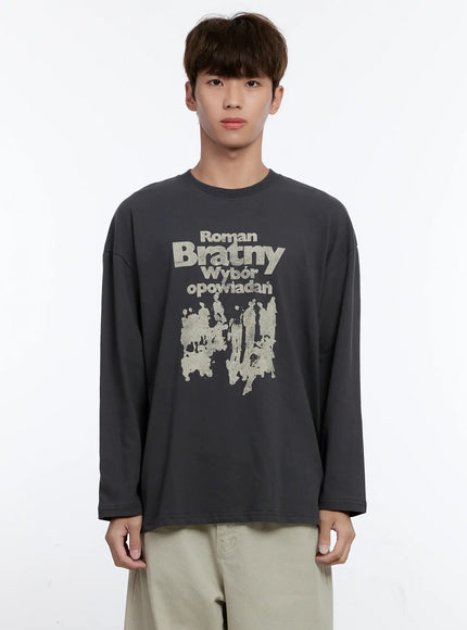 Men's Graphic Long Sleeve Tee IS530