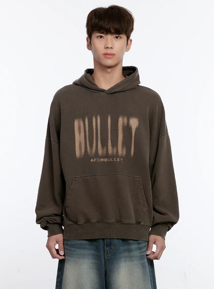 Men's Warped Graphic Hoodie IS529