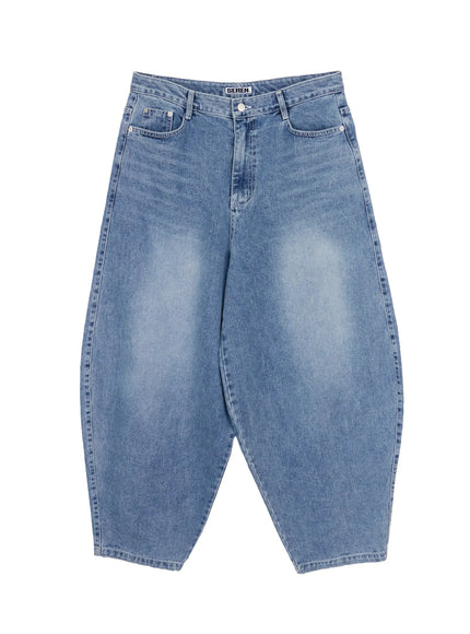Men's Wide Leg Balloon Jeans IM530