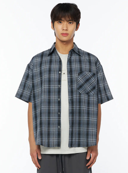 mens-classic-check-short-sleeve-shirt-iy529