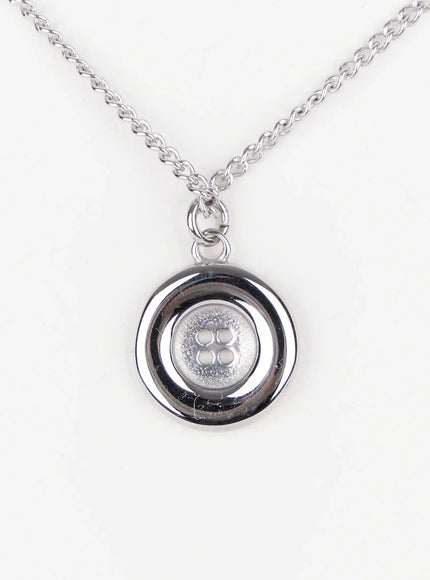 button-charm-chain-necklace-id502