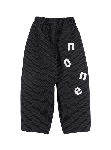 mens-mini-check-pattern-pin-tuck-wide-parachute-pants-if511