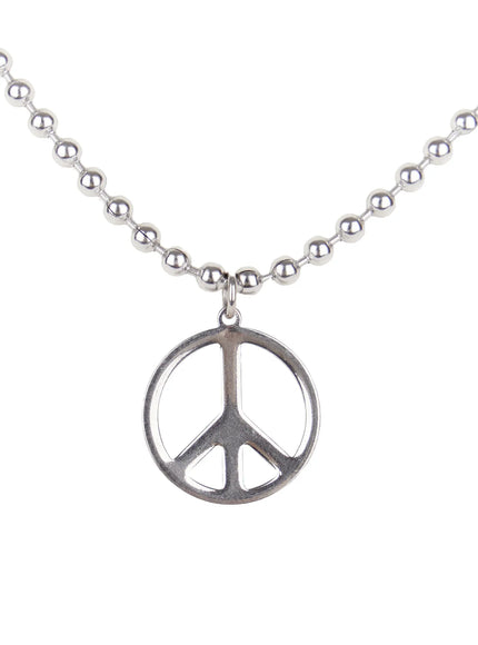 Peace Pendant Ball Chain Necklace ID524